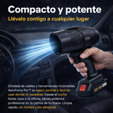 AeroForce Pro™- Soplador de aire portátil de alta potencia con 2 baterías