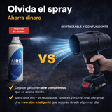 AeroForce Pro™- Soplador de aire portátil de alta potencia con 2 baterías