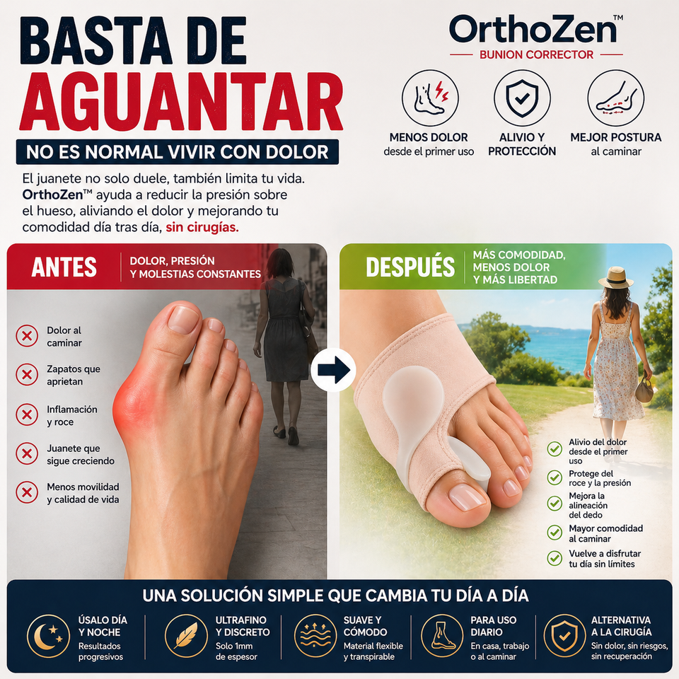 Corrector de juanetes- OrthoZen™ Bunion Corrector