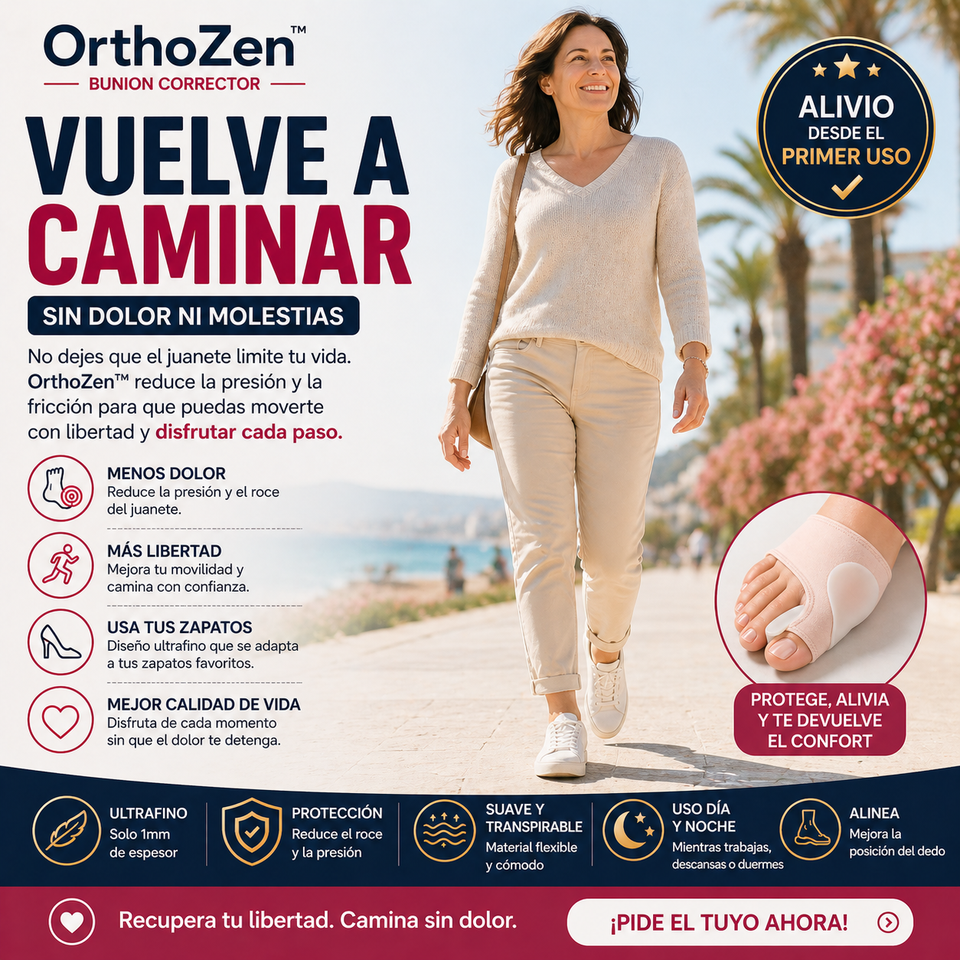 Corrector de juanetes- OrthoZen™ Bunion Corrector