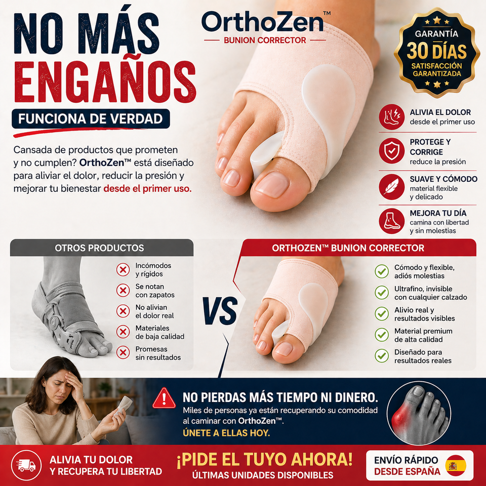 Corrector de juanetes- OrthoZen™ Bunion Corrector