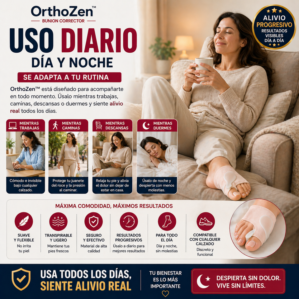 Corrector de juanetes- OrthoZen™ Bunion Corrector
