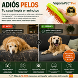 VaporaPet™ Pro- Cepillo a vapor para mascotas