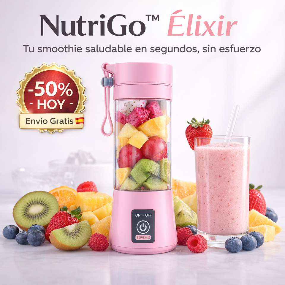 NutriGo™ Élixir- Mini licuadora portátil
