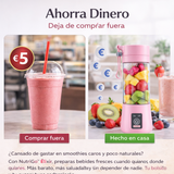 NutriGo™ Élixir- Mini licuadora portátil
