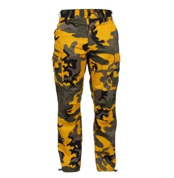 Color Camo Tactical BDU Pants