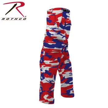 Color Camo Tactical BDU Pants