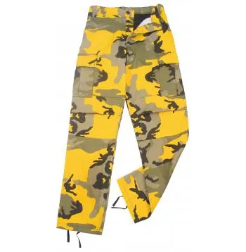 Color Camo Tactical BDU Pants