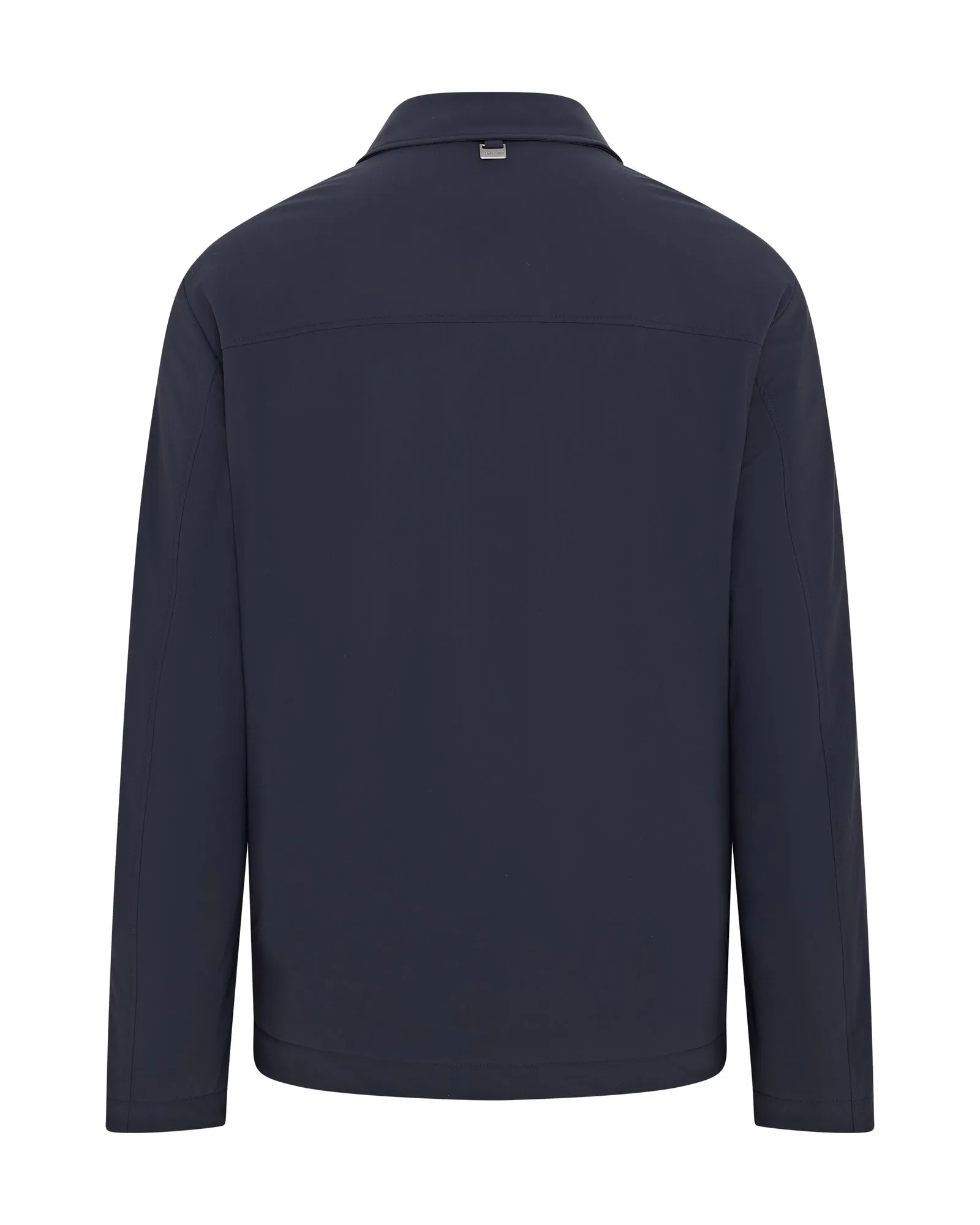 Corneliani Tech Touch Pocket Front Shacket (Navy)