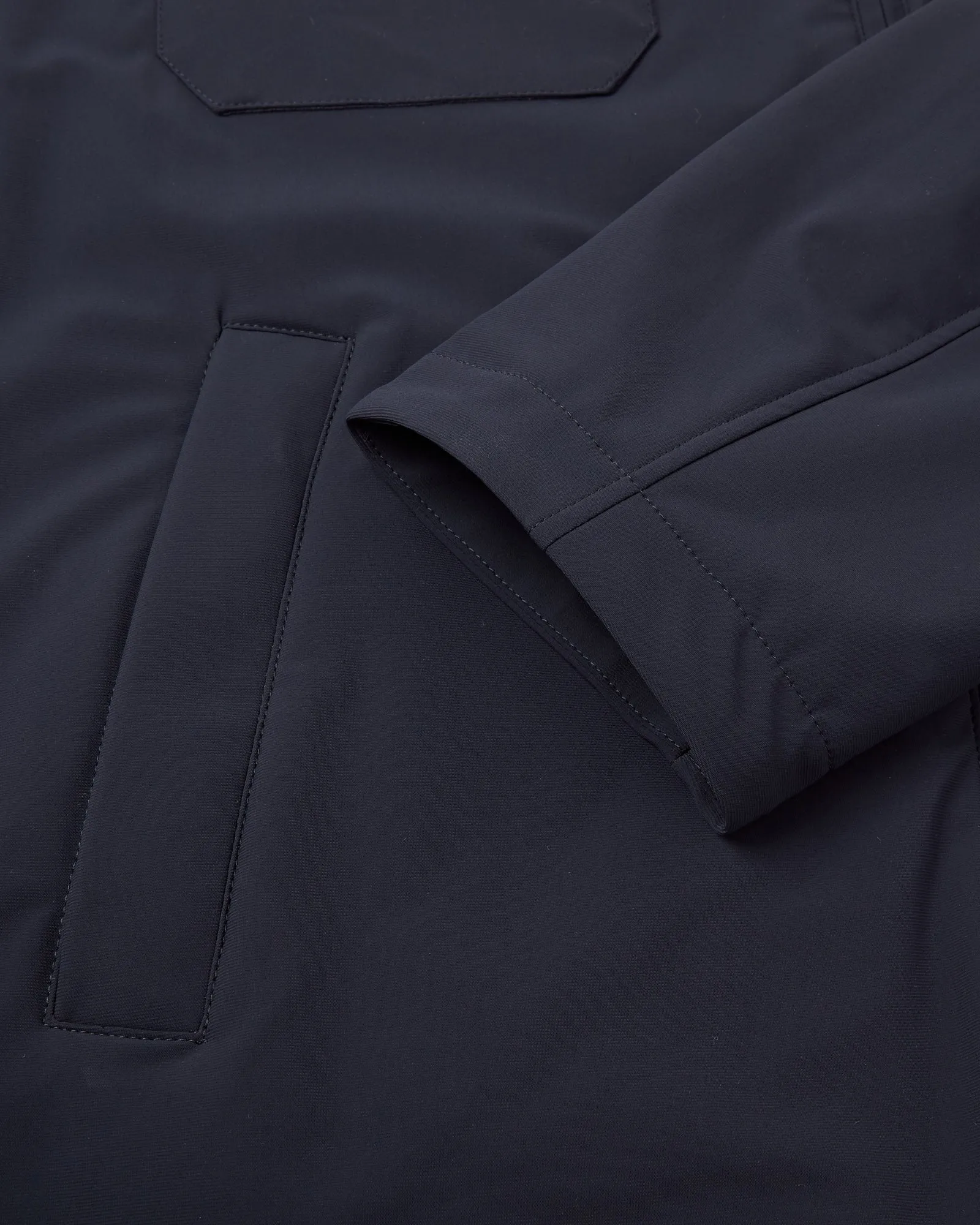 Corneliani Tech Touch Pocket Front Shacket (Navy)