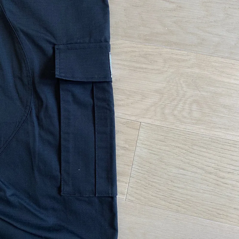 CORTEIZ ALCATRAZ GUERRILAZ CARGO PANTS BLACK/YELLOW