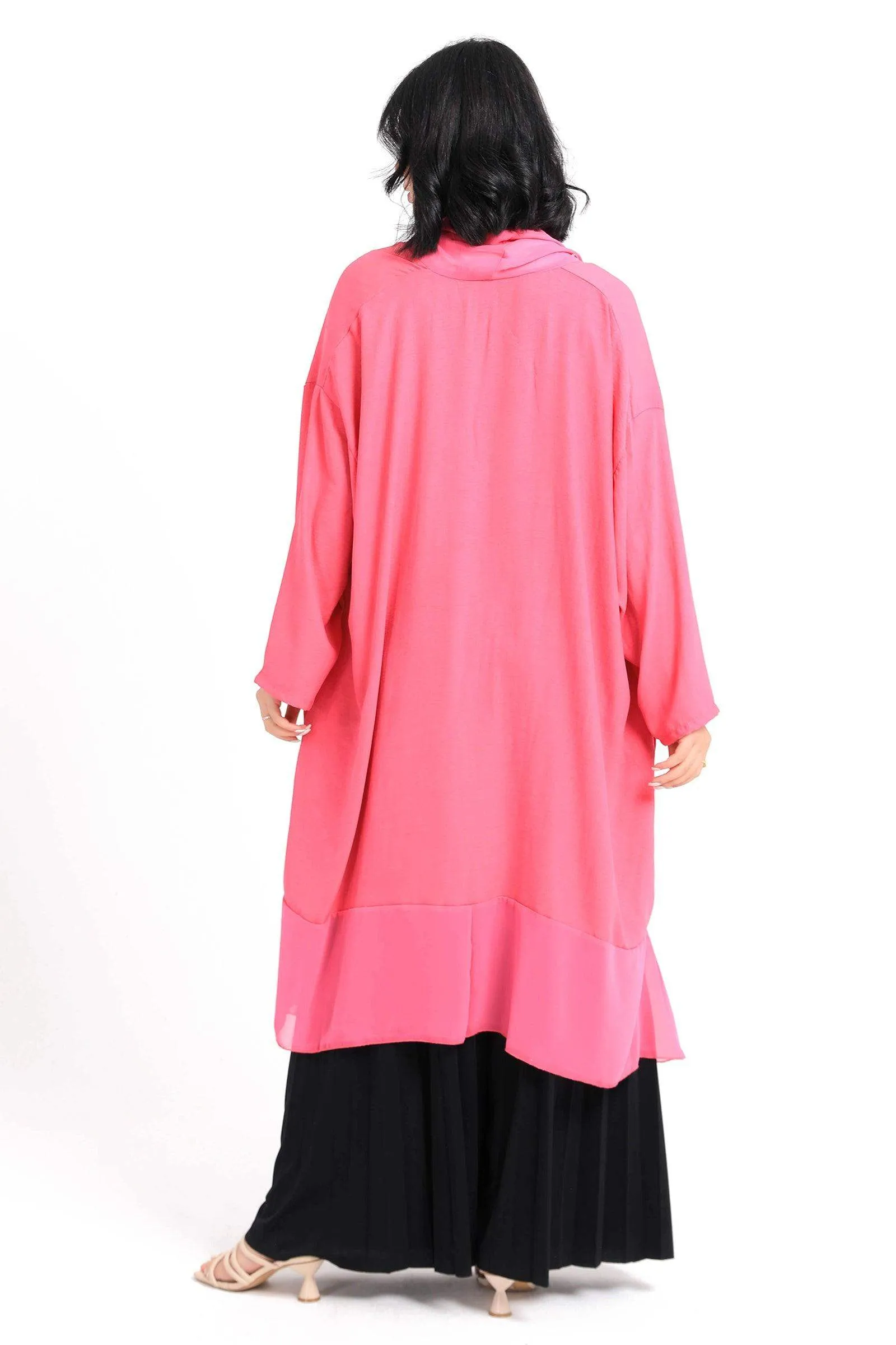 Cotton Draped Poncho