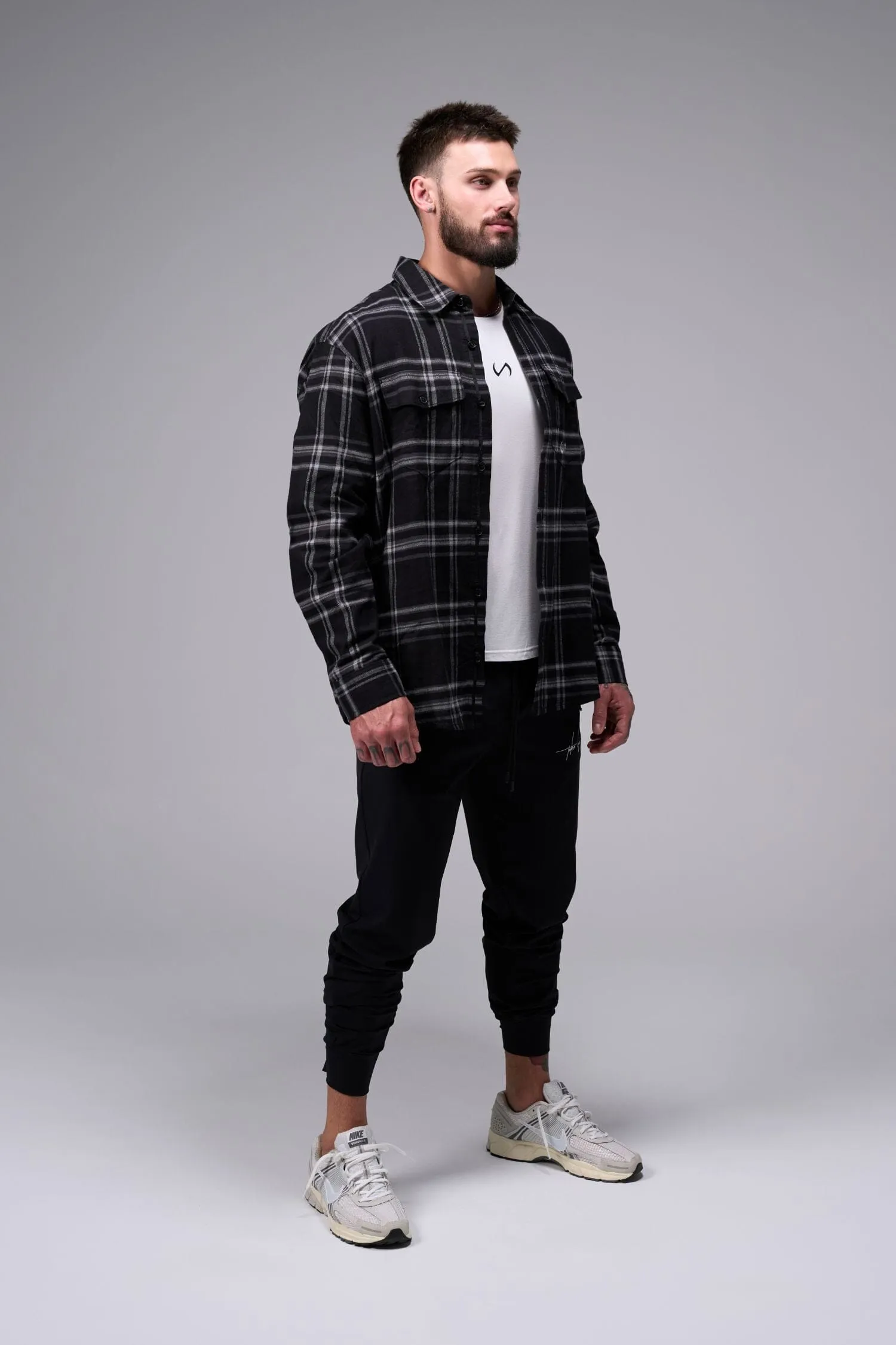 Cryptic Soft Flannel Shacket