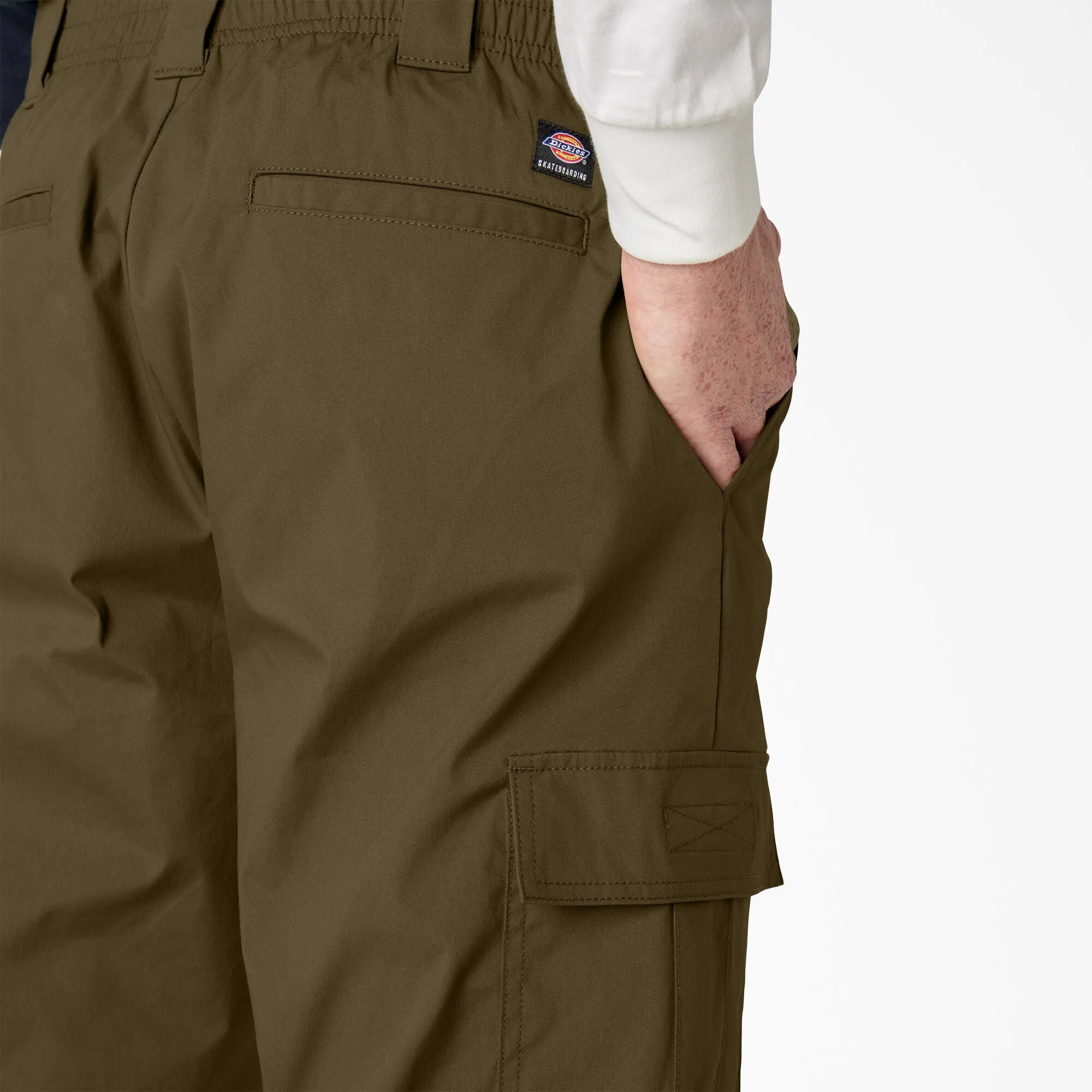 DICKIES SKATE LOOSE FIT CARGO PANT DARK OLIVE