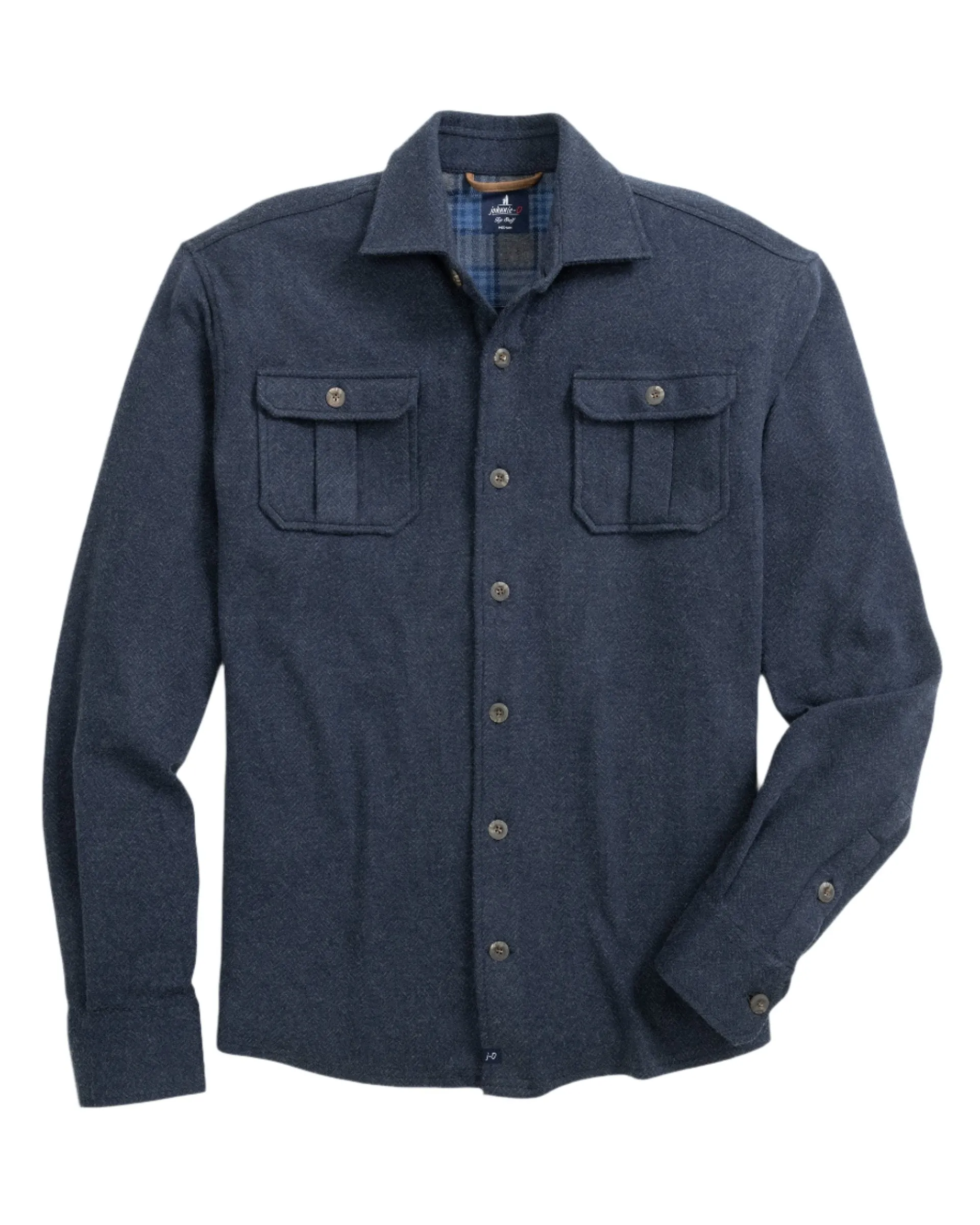 Johnnie-O Men's Briggs Button Up Shacket