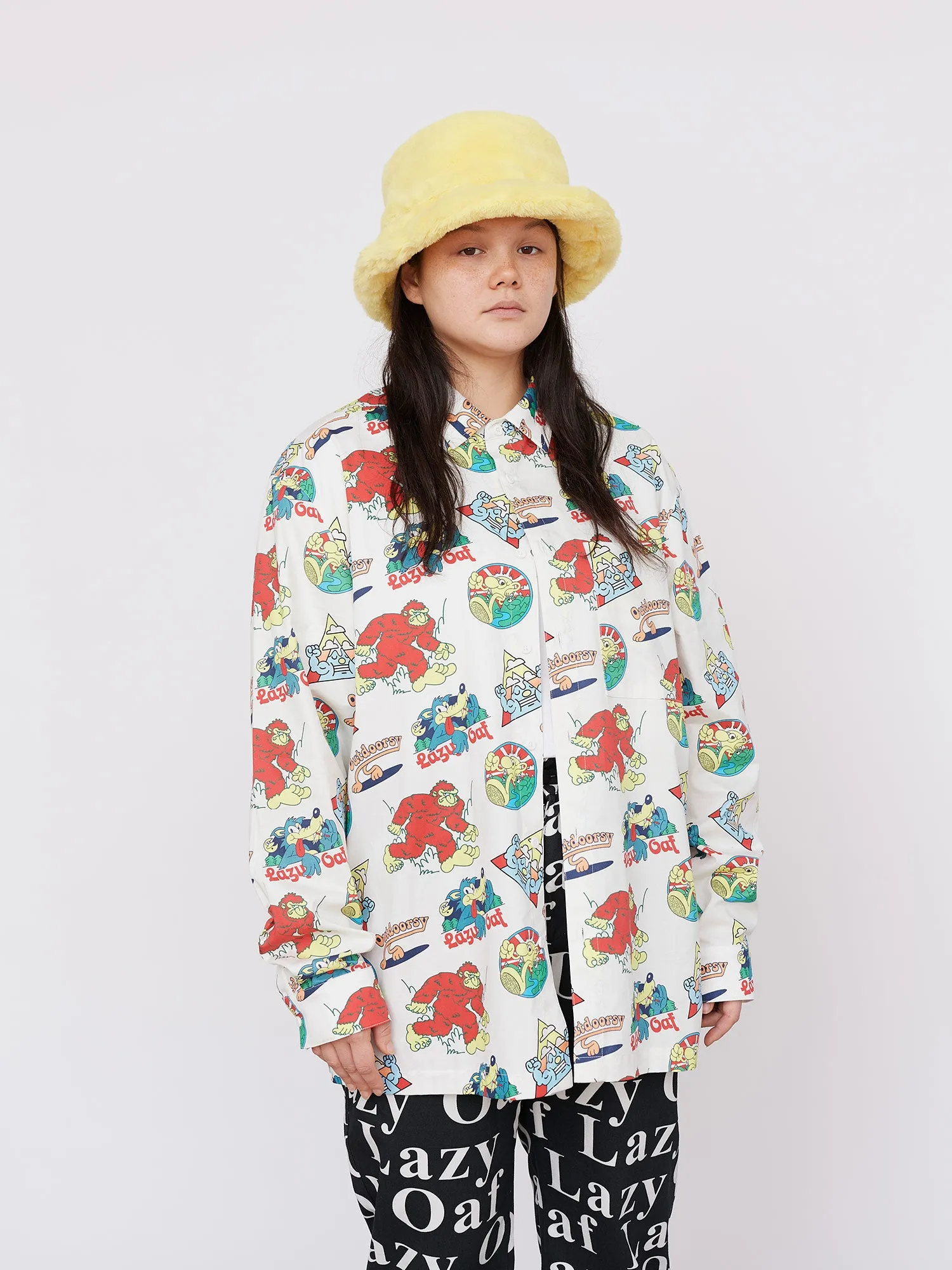 Lazy Oaf Mountain Peak Shacket