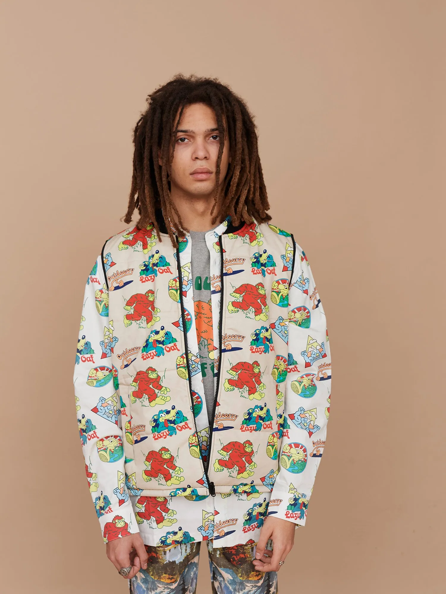 Lazy Oaf Mountain Peak Shacket