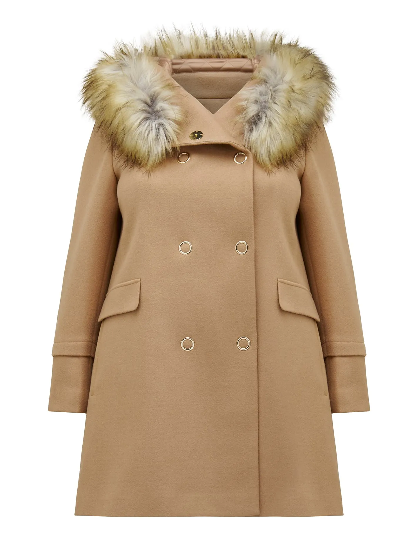 Mila Curve Duffle Coat