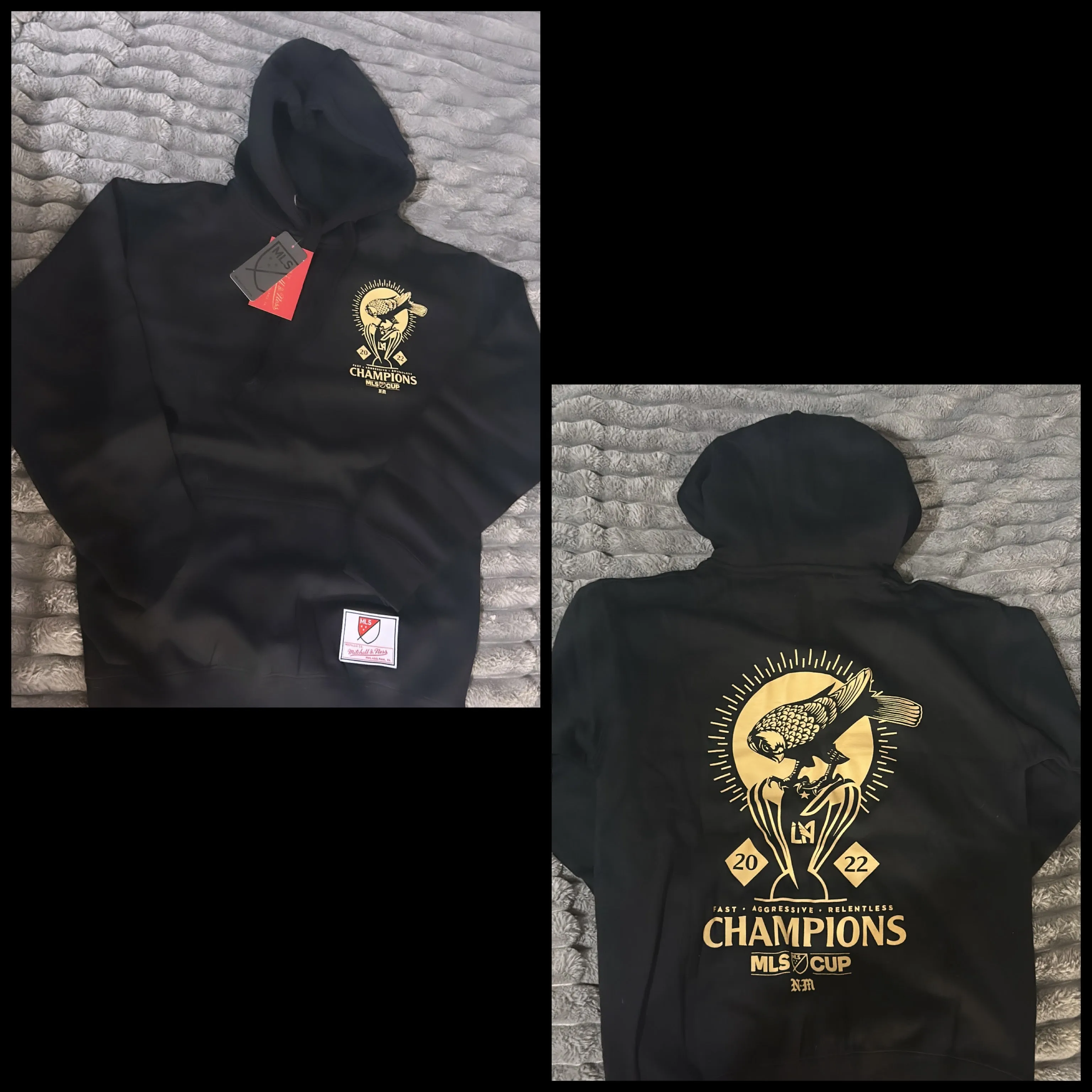 MLS Championship Pullover LAFC Los Angeles FC Black