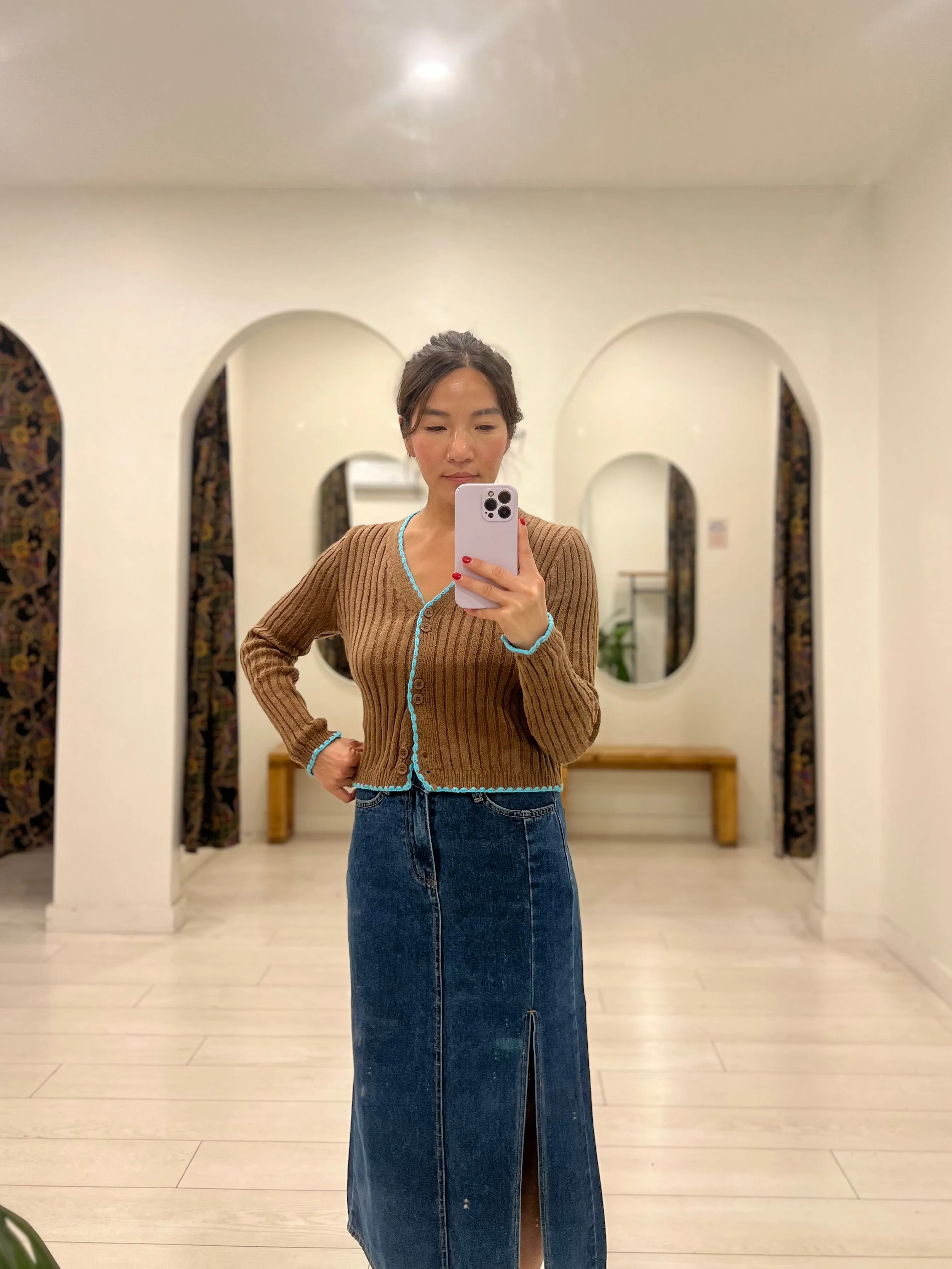 NANA Cropped cardigan