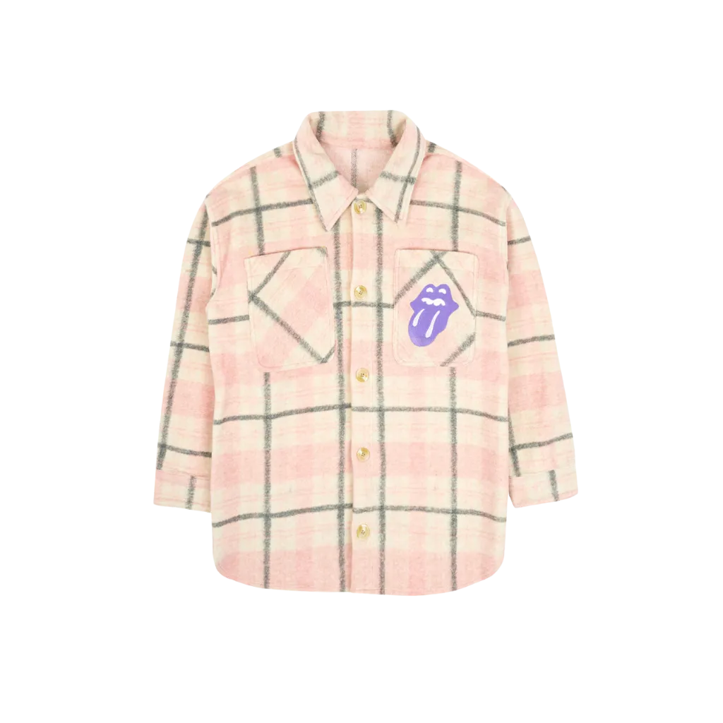 Plaid Longline RS Overshirt