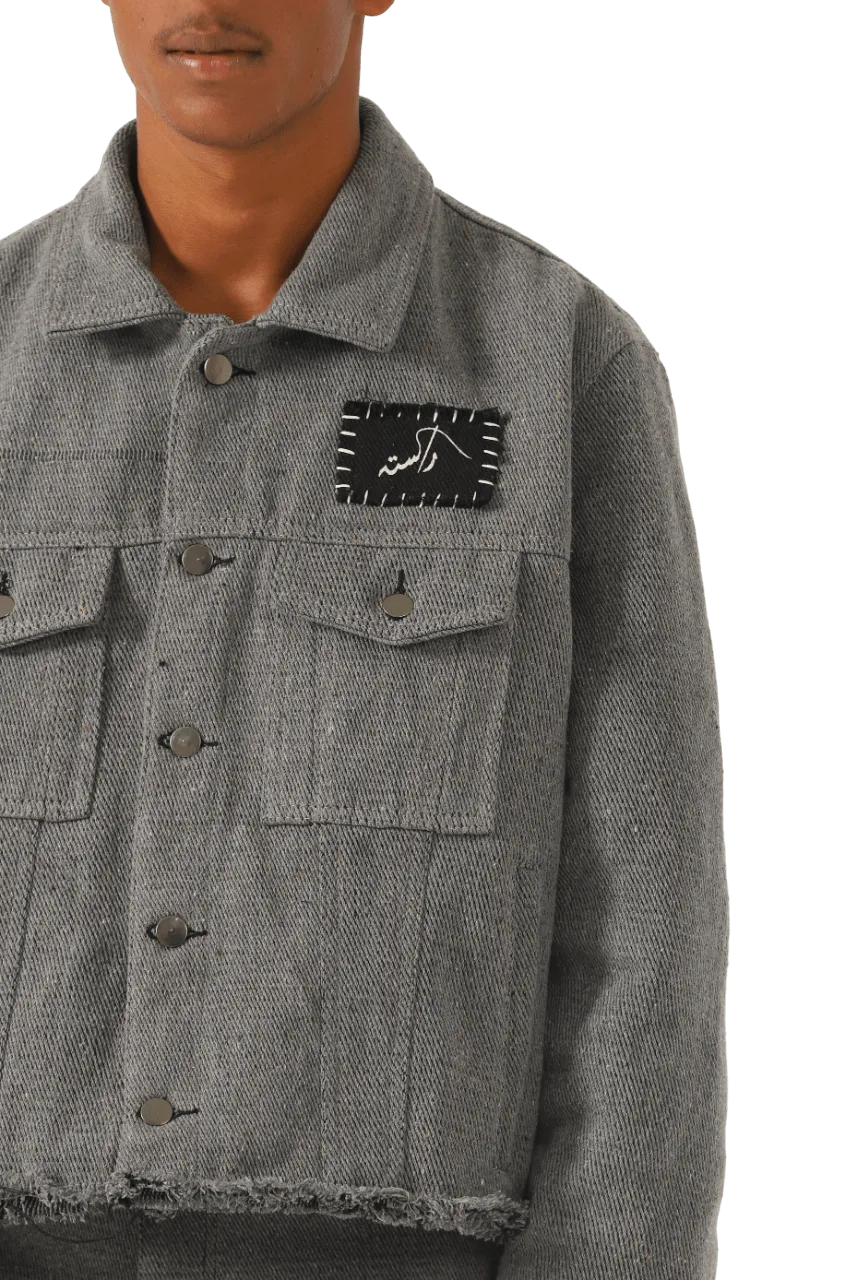 "95" CHARCOAL DENIM JACKET