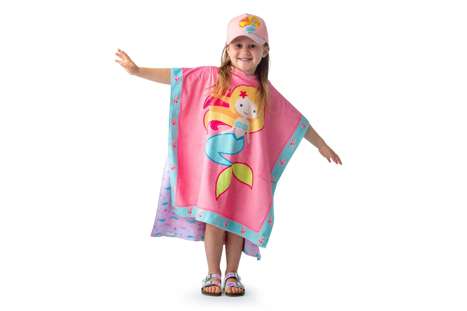 Reversible Kids Cover Up - Mermaid | Narwhal