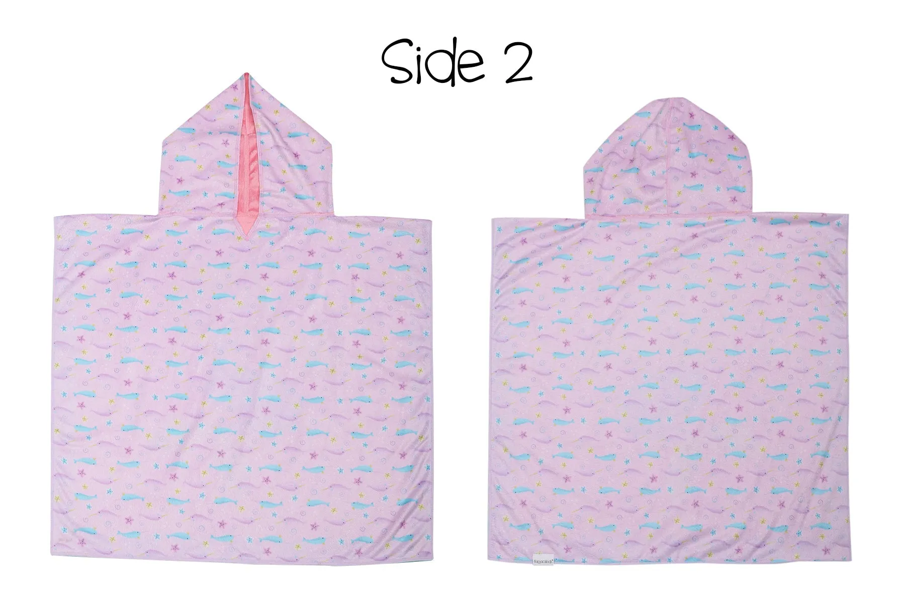 Reversible Kids Cover Up - Mermaid | Narwhal