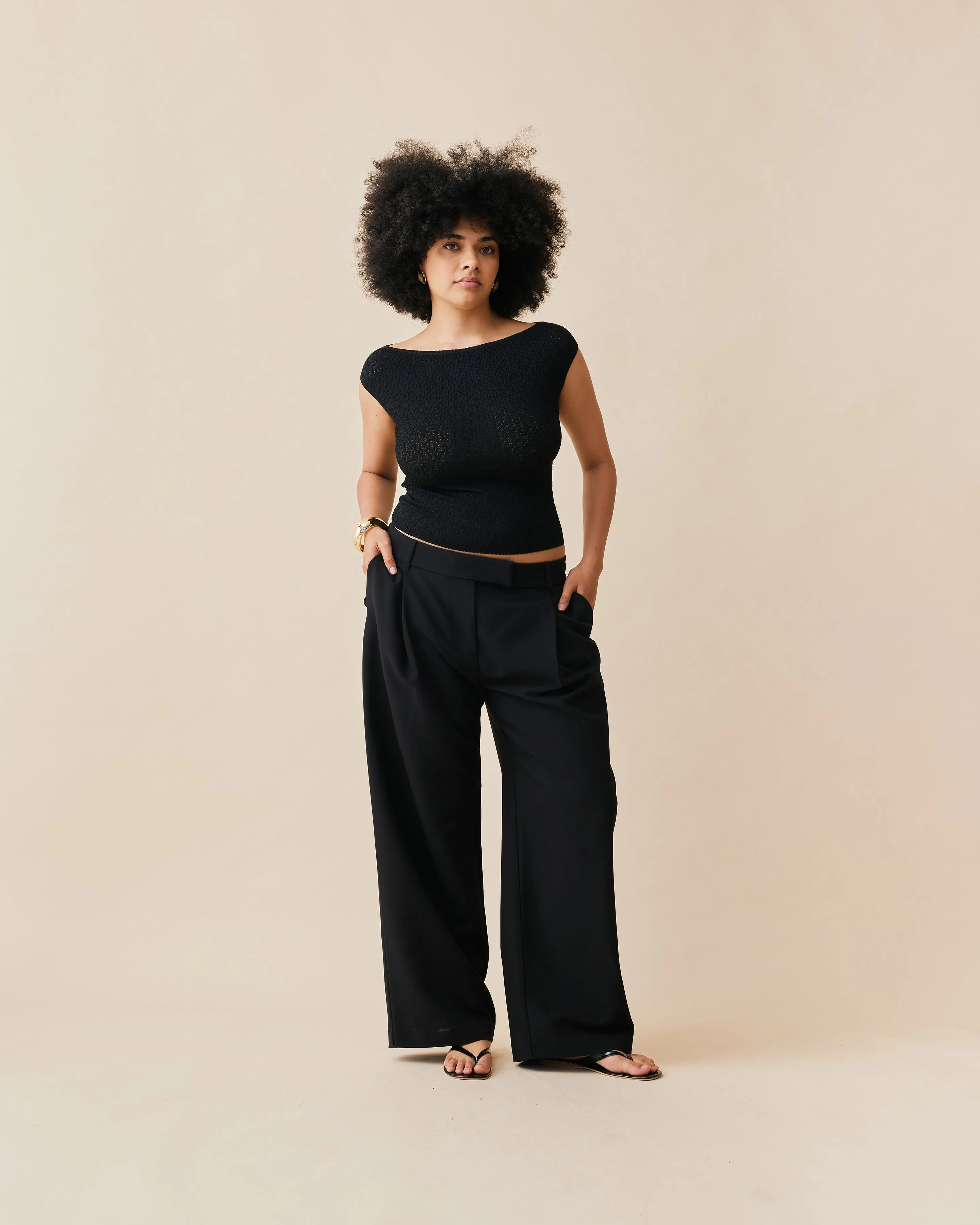 RUE TROUSER BLACK