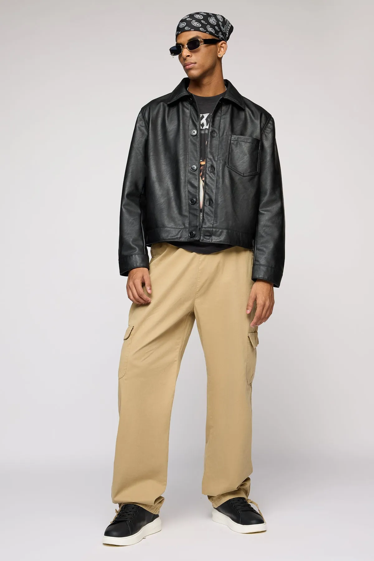 Rugby Tan Men's Relaxed Fit Cargo Pants