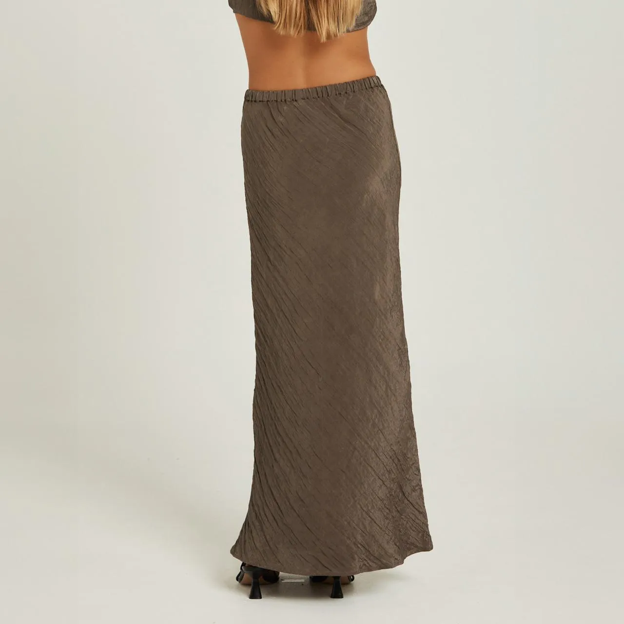 Saskia Skirt - Charcoal