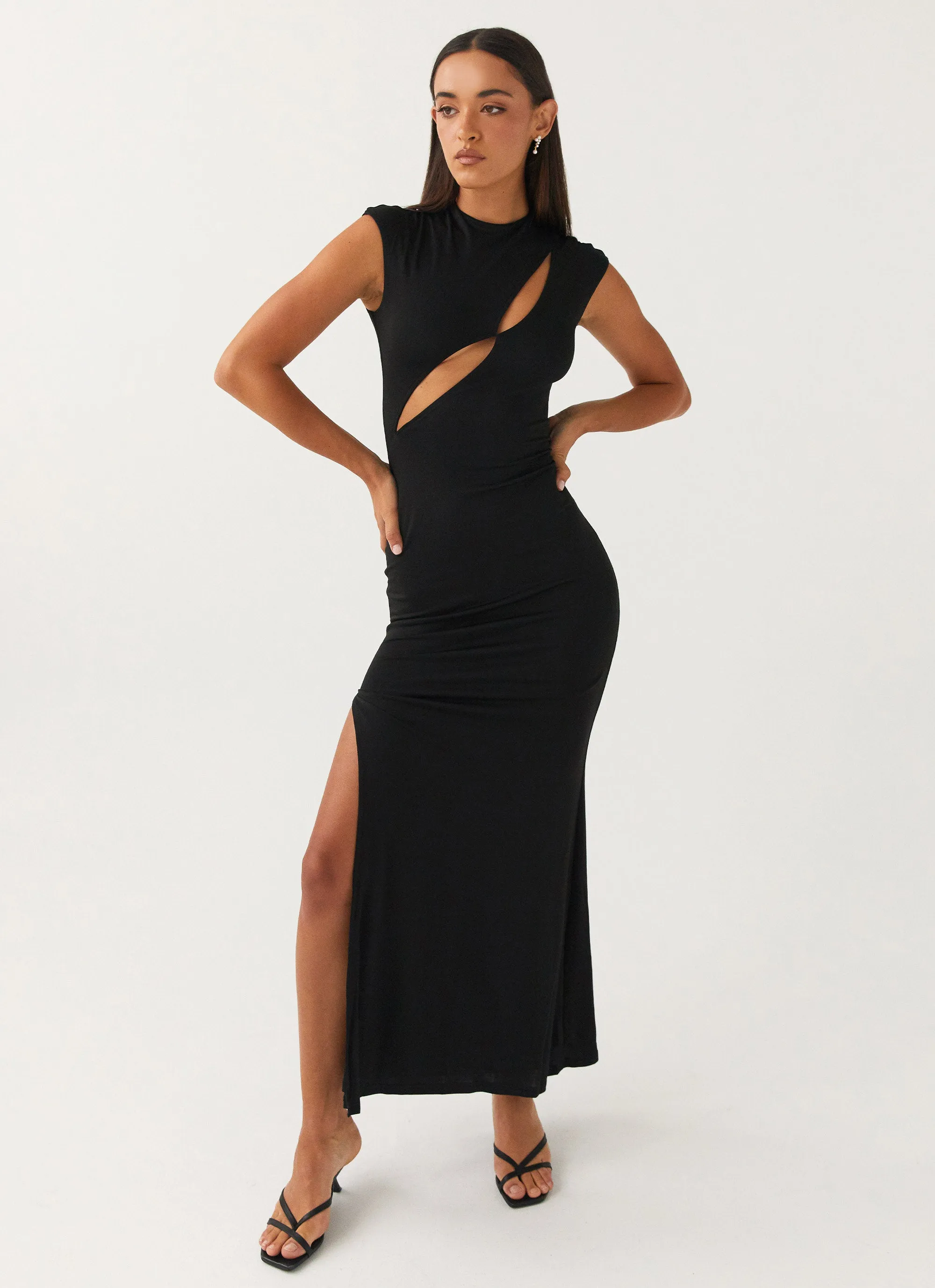 Special Affair Maxi Dress - Black