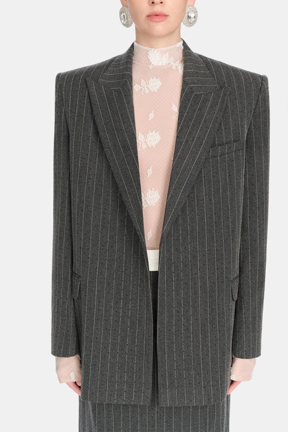 Striped Jacques Blazer