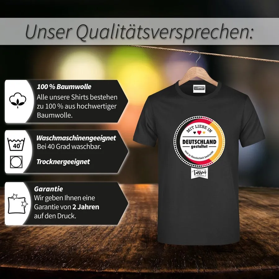 T-Shirt Damen - Spielkarte Herz Dame/Königin