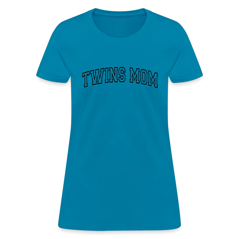 Twins Mom Women's Contoured T-Shirt