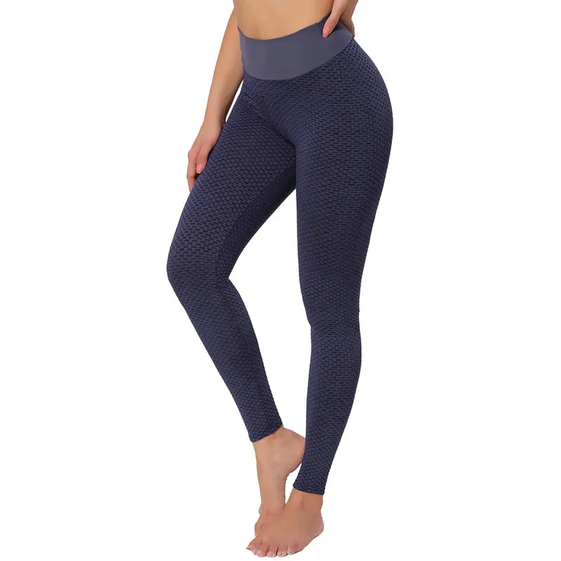 Wjczt Sexy Butt Lifting Anti Cellulite Leggings Women Pants Gym Clothing Sports Leggins Push Up Sportwear High Waist Tights Fitness